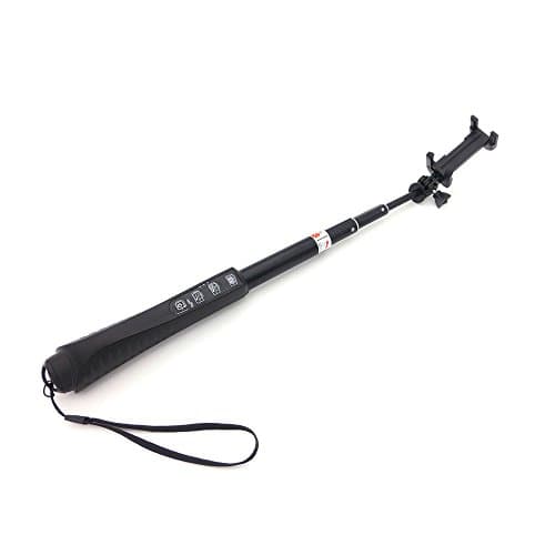 MuLife Handheld Wireless Bluetooth 8 in 1 Multifunctional Outdoor Smart Selfie Kits for iPhone / Android Phone / Gopro / DC / DLSR with LED Flash