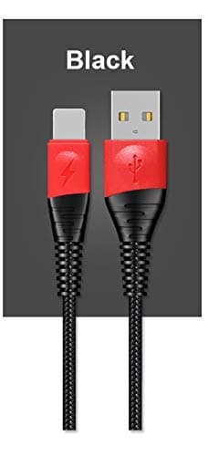 IFLASHNylon Braided Charge/Data Cable, 1FT Short Charging and Sync Cable for Apple iPhone Xs MAX/XS/XR/X / 8 Plus / 7 Plus 6S 6 Plus 5S SE 2019 2018