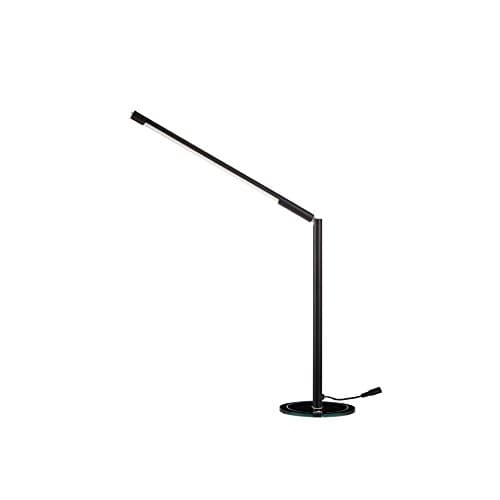 PASTARSON Dimmable 5W Plastic LED Table Lamp/Desk lamp Eye-care for Reading,Kids,Living Room,Bedroom Energy A++(BLACK)