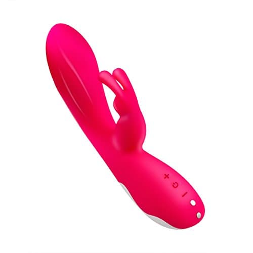 Fantacharm Multi-frequency Vibrating Handheld Massager Waterproof Multi-speed Silicone Rechargeable Massager for Relaxation and Stress Reduction Couples and Women,Bathroom,bedroom (pink)