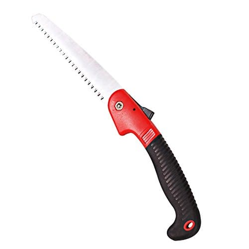 Folding Hand Saw Best for Tree Pruning, Camping, Hunting, Toolbox and Daily Use with Non-slip Ergonomics Handle Pruning Saws