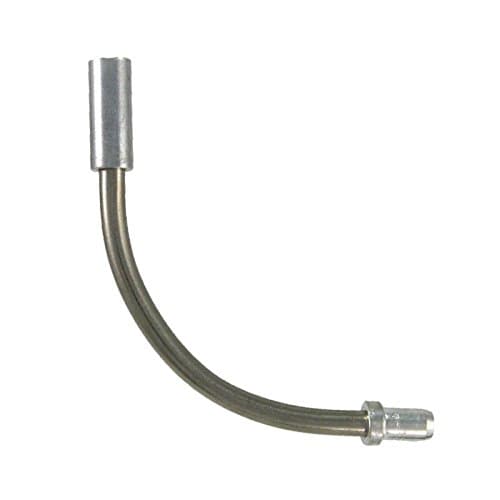 U brake pipe fitting (galvanized steel pipe, aluminum end pieces) 10 pcs. Ideal bike brakes MTB / Corsa / City bike