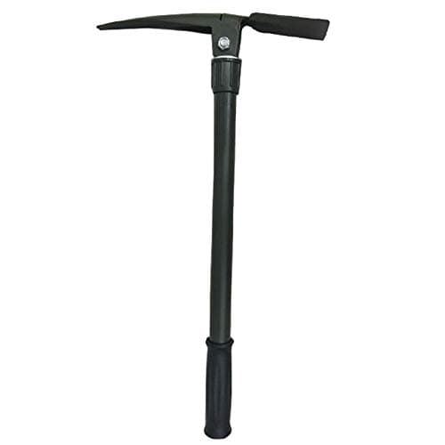 JVSISM Shovel Farming Garden Spade Multi-Function Portable Folding Pickaxe Camping Fishing Tool Survival