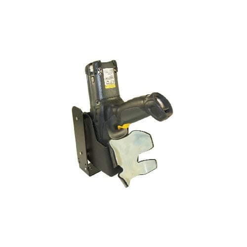 Agora Leather V6177DWSP Mount Molded Polypropylene Holster with Metal Bracket for Forklift Or Vehicle Mounting, Fits MC9090-G and RFID Version Mobile Computer