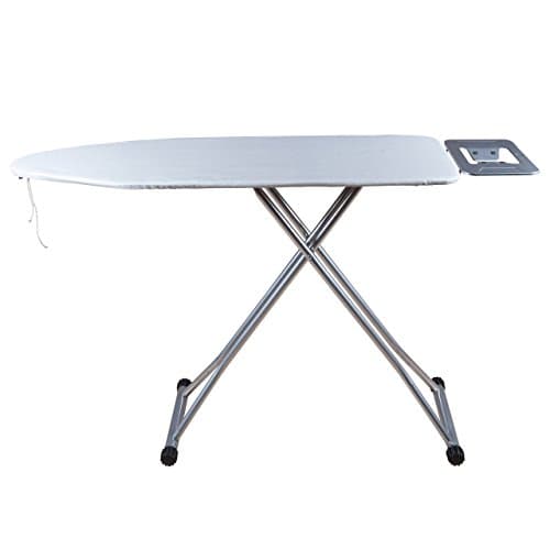 Viasonic Premium+ Ironing Board - Premium Felt Underlay - Cotton Poly Blend Cover - Easy Fold Lever - Sturdy and Dependable - 48" x 15" - Everyday Use by Unity