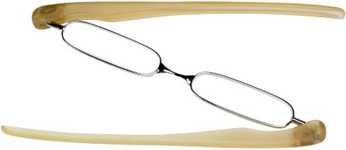 Panini II Single Vision Half Frame Folding Reading Glasses, Green Tea, +2.00