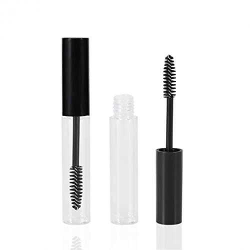 2 Pcs 10ml Empty Plastic Mascara Bottle Eyelashes Growth Oil Tube Container Cosmetic Mascara DIY Makeup Refillable Bottles