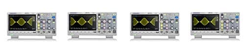 Siglent Technologies SDS1202X-E 200 mhz Digital Oscilloscope 2 Channels, Grey (4-(Pack))