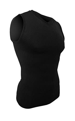 Fitman Solutions Body Shaping Gynecomastia Compression Shirt: Comfortable for Everyday Wear XL Black