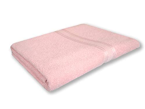 100% Cotton/Soft/Highly Absorbent - Pack of 1 Elegance Medium Size Bath Towel, Soft Coral