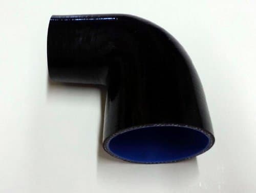 2.5"<2.75" Silicone Hose Transition Elbow (blue)