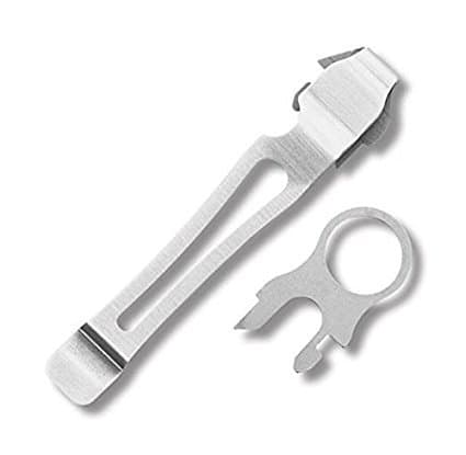 Leatherman Quick Release Lanyard Ring and Removable Pocket Clip - 934850