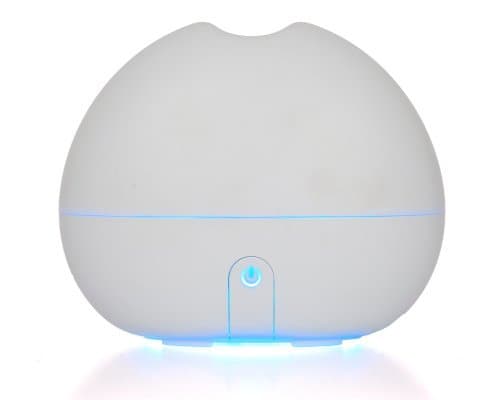 MadebyZen LUNA Aroma Diffuser - with striking blue mood light - Ultrasonic, Aromatherapy, Ioniser - White
