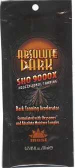 Lot of 5 Absolute Dark Tanning Lotion Packets