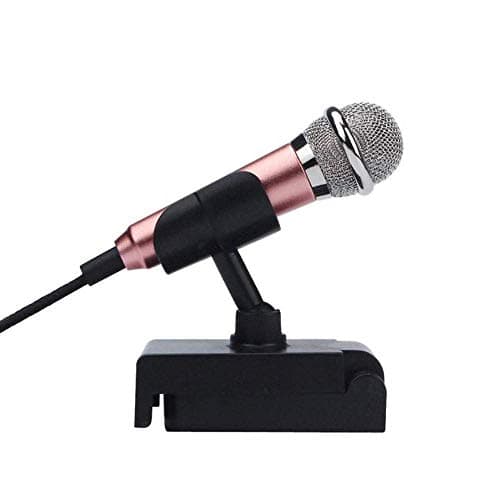 LionTail Universal Mini Microphone with Stereo Mic for Voice Recording,Chatting and Singing on Apple Phone,Android