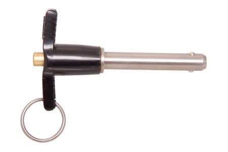 3/8 dia., 3.50 Grip Lg., T-Handle Quick Release Ball Lock Pins, Commercial Grade (1 Each)