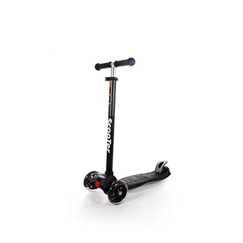 Micro Maxi Kick Scooter with T-bar Children Scooter,Black