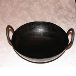 Thiven Kadai ( Iron Meterial ) - 8 Inch