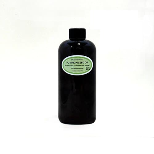 Organic Pure Carrier Oils Cold Pressed 16 Oz/1 Pint (Pumpkin Unrefined Oil)