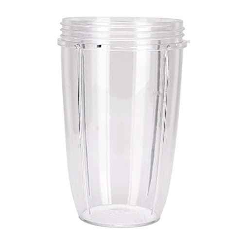 Tall Replacement Cups for NutriBullet High-Speed Blender/Mixer, 24 OZ , By Enqualix