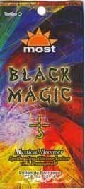 Lot of 5 Black Magic Bronzer Tanning Lotion Packets by Most