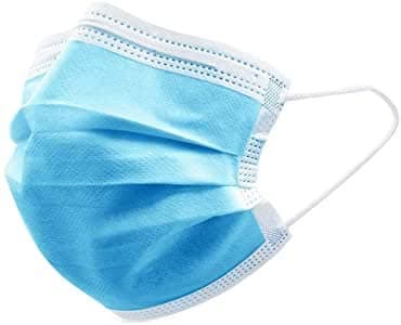 ForHe 20Pcs 3-Layer Disposable Mouth-Muffle, Breathable Anti-Dust with Elastic Earloops for Outdoor Protection