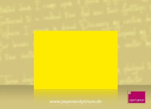 colored envelopes yellow DIN LANG (220x110mm)