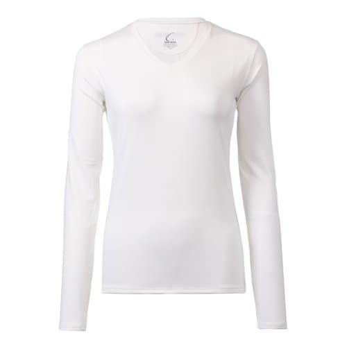 Cruise Control - Women Long Sleeve Performance Shirt, White