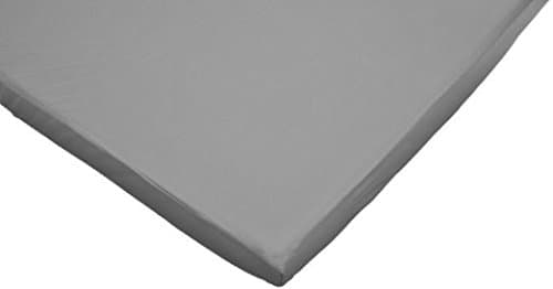 Pindaboo 100% Cotton Value Jersey Knit Fitted Portable/Mini Sheet (Gray)