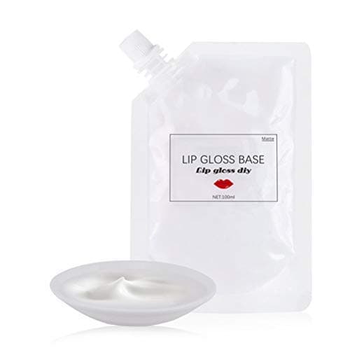 Clear Lip Gloss Base Oil, Non-Stick Lip Stick Raw Material Gel Handmade DIY Lipstick Raw Material, Matte and Moisturized
