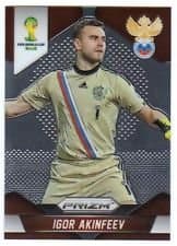 Panini Prizm World Cup Brazil 2014 Base Card # 162 Igor Akinfeev Russia