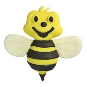 JEM Cutters JEM Pop It Mold for Cake Decorating, Bees-Set of 2, White