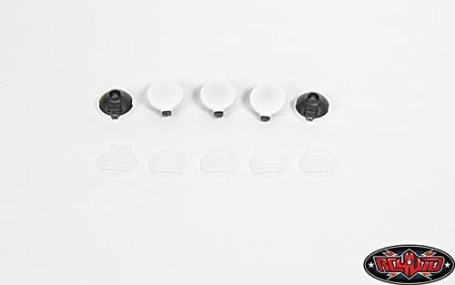 1/10 IPF Style Round Lights (5) (VVV-C0366)