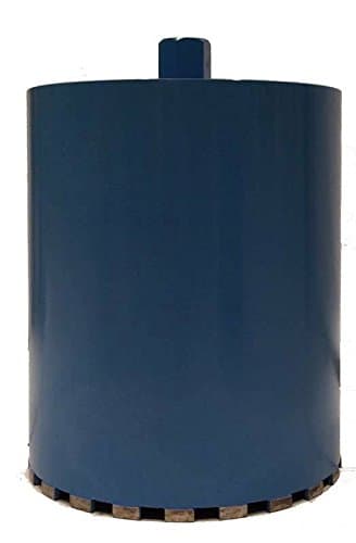 12" Laser Welded Wet Diamond Core Drill Bit Hole Saw for Concrete and Asphalt, Professional Quality, Fast Drilling, 12" Diameter x 17" Length