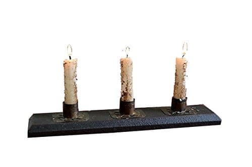Pine Creek 12" x2.75" Triple Candle Holder