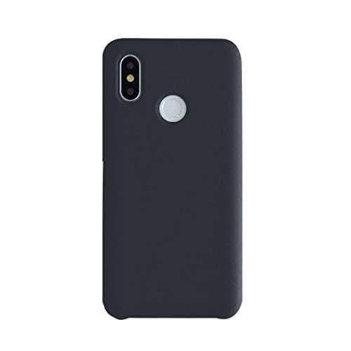 XiaoMi Mi 8 /Mi 8 Pro/Mi 8 Lite/Mi 8 SE Lite Case TPU+PC Liquid Silicone Shockproof Case Bumper Soft Microfiber Cloth Lining Basic Cover Case for XiaoMi Mi 8 (Black, Xiaomi 8 Pro)