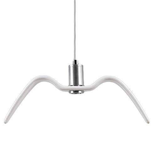 Seagull Chandelier Nordic Postmodern Simple Creative Resin Ceiling Lamp Bar Restaurant Restaurant Apparel Shop Single Iron Rope Pendant Lamp ( Color : White-B )