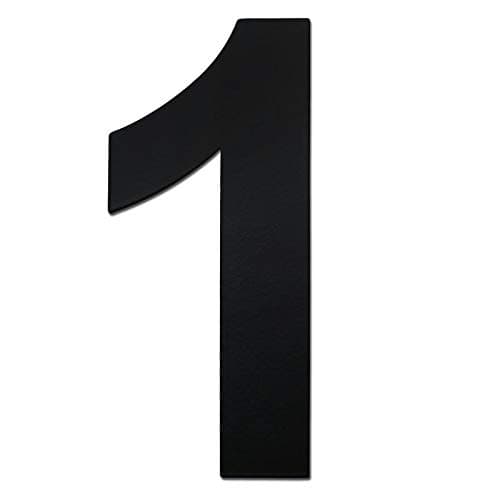 black Stainless steel number