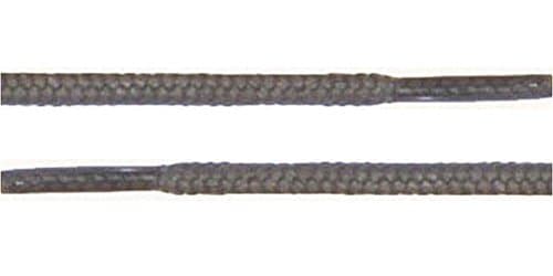 Trudy Shoelace Round Shoelaces 3/16" Solid Colors for All Shoe Types 24 colors-Dark Grey54"