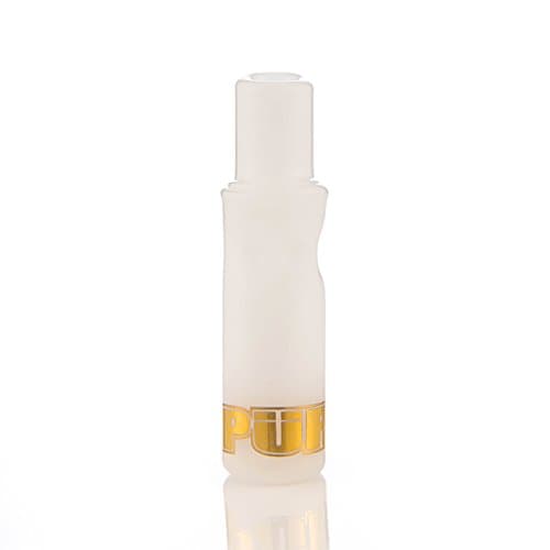PURR Smokey Rolling Tip (White) - Improve Your Smoking Experience with This High Quality Glass Filter Tip for Tastier Flavor & Smoother Hits! Easily Cleaned & 100% Reusable. Great for Hand Rolls