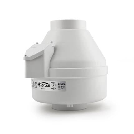 HomeAire Spruce RV125 Inline Ventilation Fan