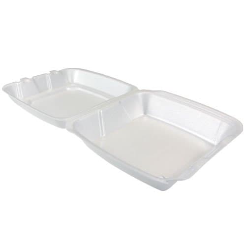 KZ Industrial 05018 1 Hinged Compartment Tray, 9" x 9" (Pack of 200)
