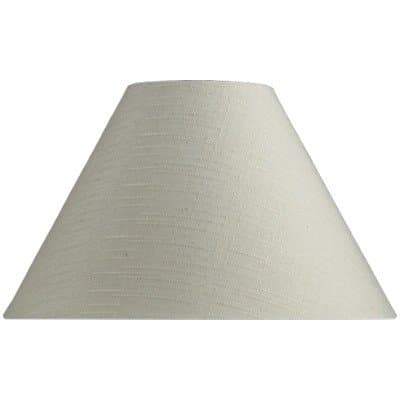 Indispensable Linen Oatmeal Coolie Shade - 10 inch (Neoteric Design) [Pack of 3]