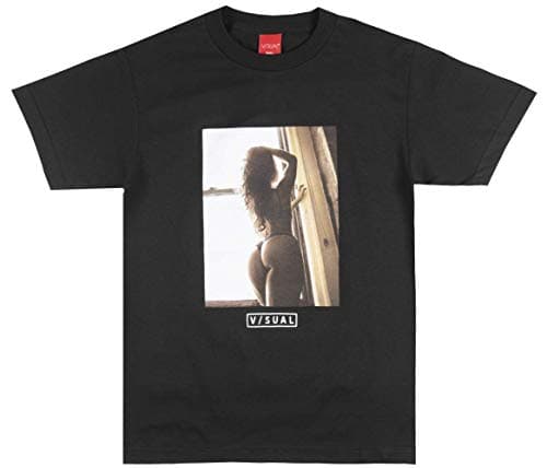 V/SUAL Beyond T-Shirt Mens Visual Van Styles Explicit Model Photo TEE Black