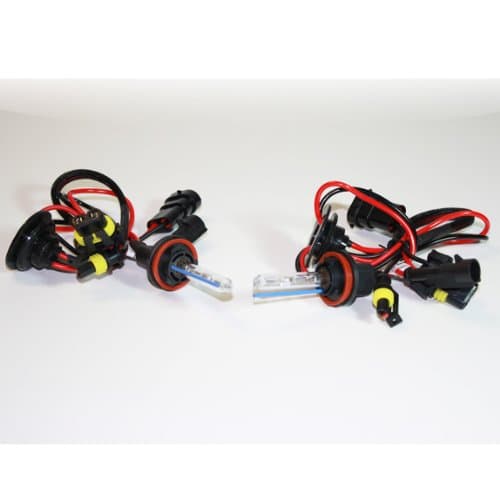 HID Auto Vision 880 Single Beam HID Xenon Replacement Bulb Set-6000K Hyper White-FREE Warranty Included (2 Bulbs)