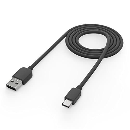HTC Rapid 3.0 USB to USB Type-C Charging Data Cable. (Black, Quick Charge 3.0)