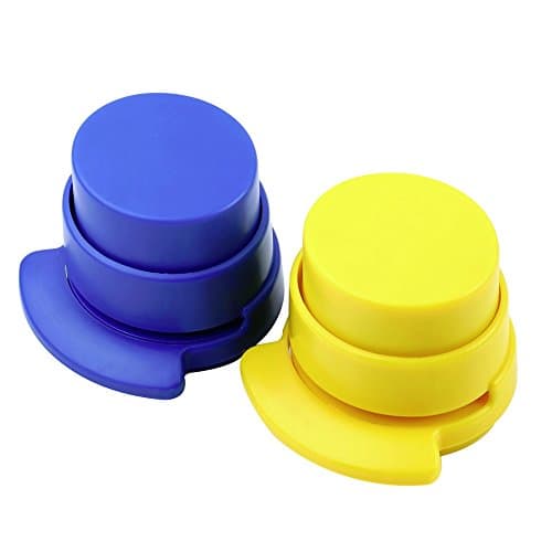 1 pcs Office Staple Free Stapleless Stapler Home Paper Binding Binder Paperclip BinStore