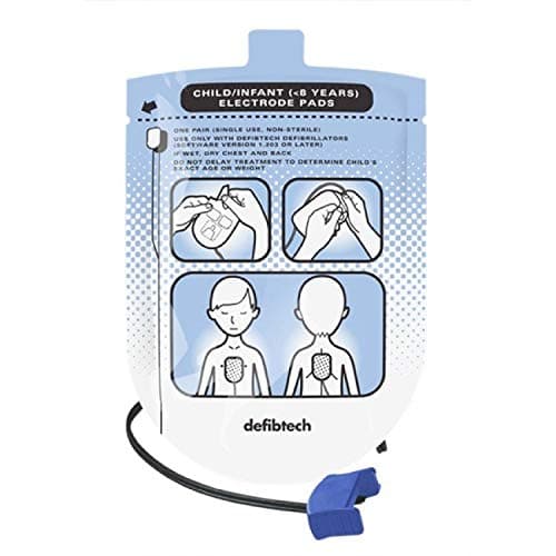 Defibtech Lifeline and Lifeline Auto Paediatric Electrode Pads