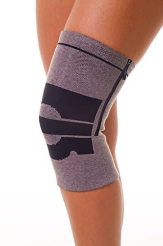 ZIPPERED MAGNETIC BAMBOO KNEE THERAPY SUPPORT BRACE