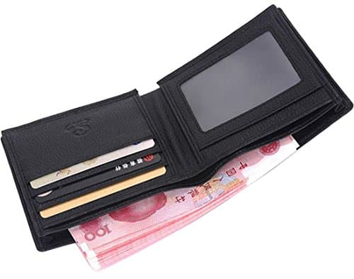 Svale Men's Leather Ranger Passcase Wallet With Card Case